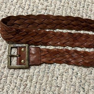 Genuine leather belt. Hollister size M/L. 44 inches in length